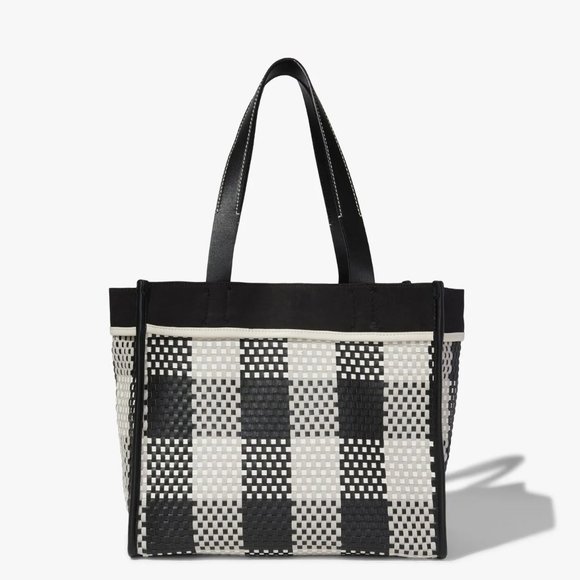 PROENZA SCHOULER Large Morris Woven Plaid Tote - Picture 2 of 9